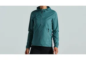 2021 SPECIALIZED TRAIL-SERIES WIND JACKET WOMENS - X-LARGE, DUSTY TURQUOISE