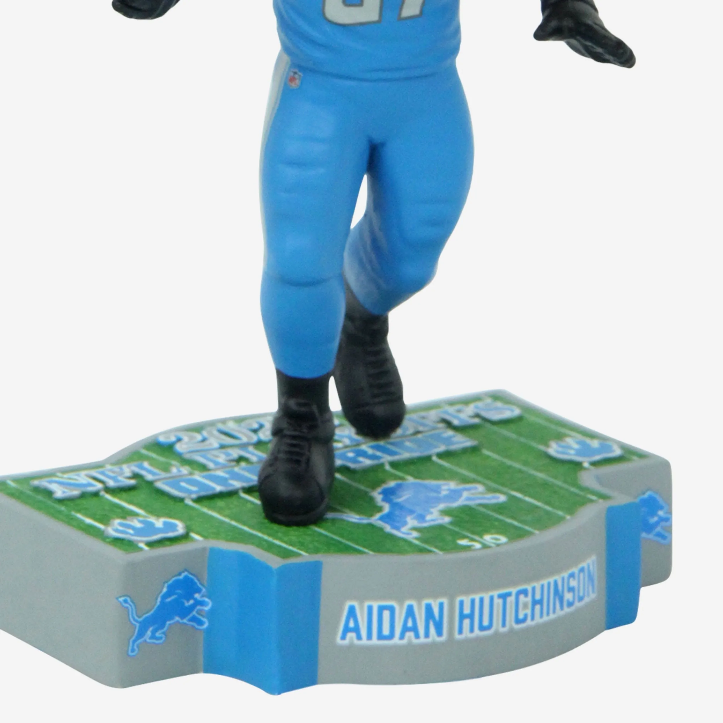 Aidan Hutchinson Detroit Lions 2023 NFL Playoffs One Pride Bighead Bobblehead