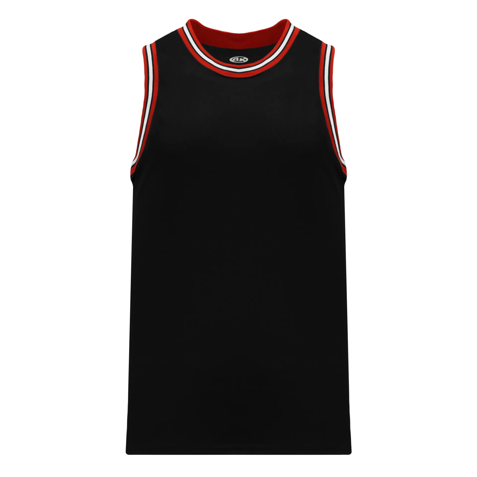 Athletic Knit (AK) B1710A-348 Adult Chicago Bulls Black Pro Basketball Jersey