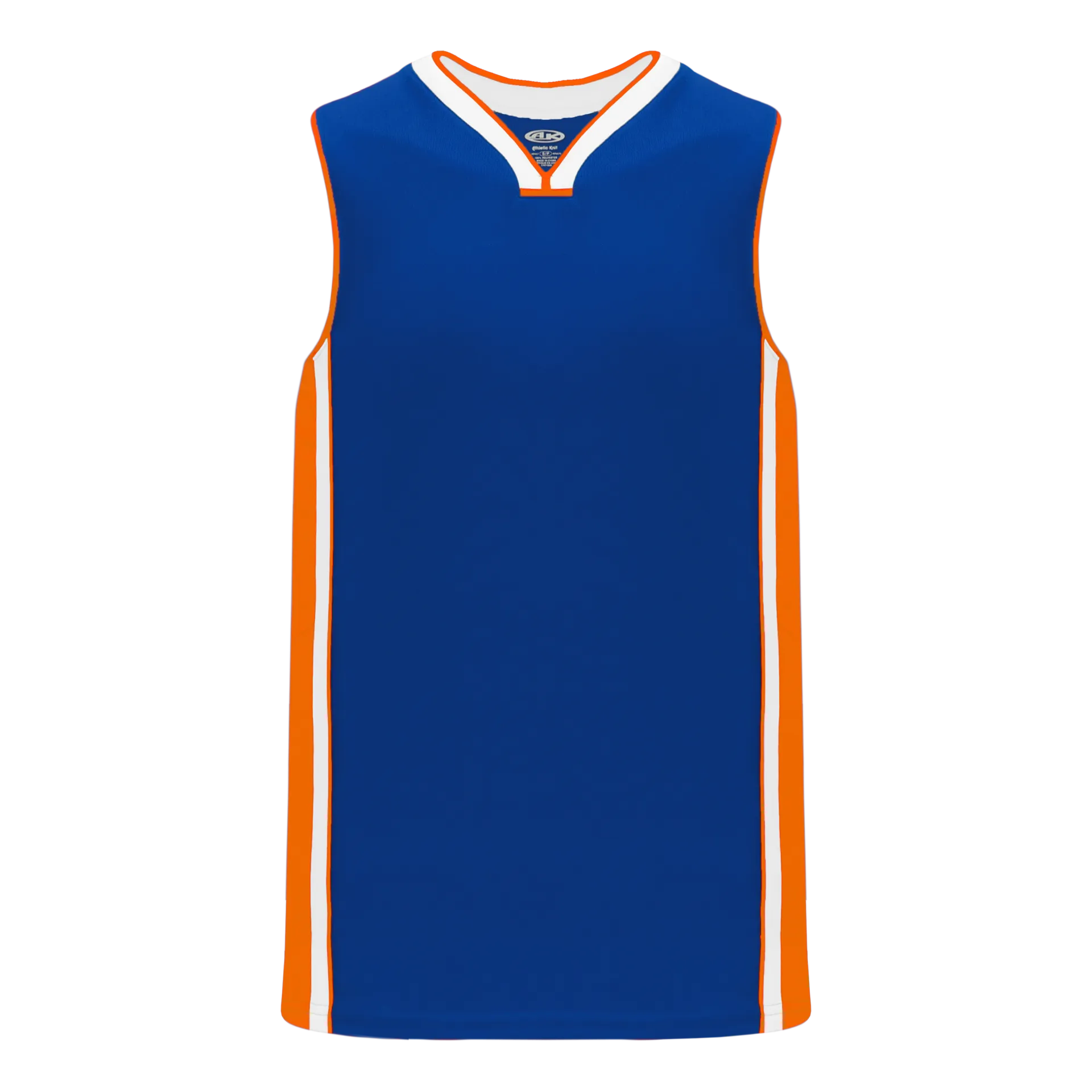 Athletic Knit (AK) B1715A-482 Adult New York Knicks Royal Blue Pro Basketball Jersey