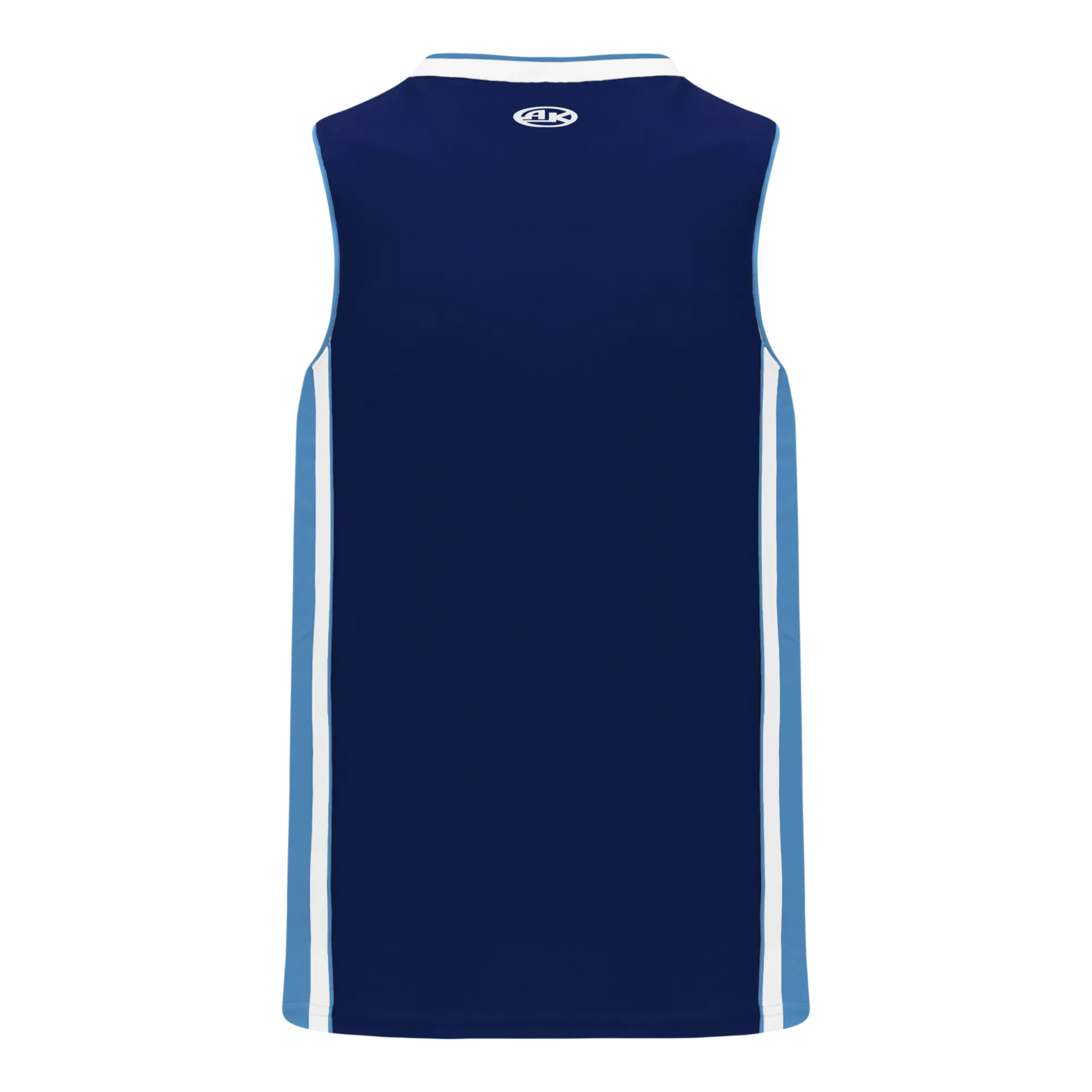 Athletic Knit (AK) B1715A-761 Adult Navy/Sky Blue/White Pro Basketball Jersey