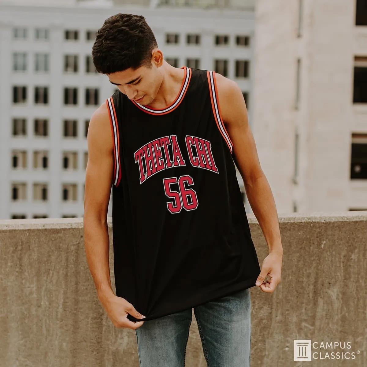 ATO Black Basketball Jersey