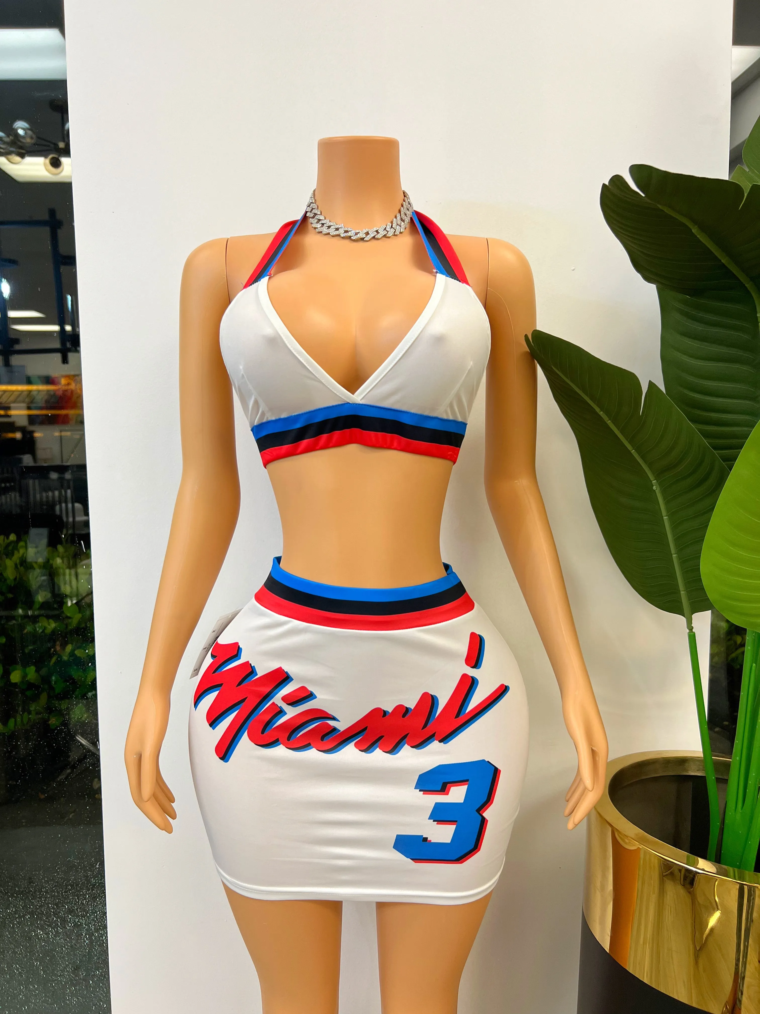 Basketball Jersey Skirt Set #5