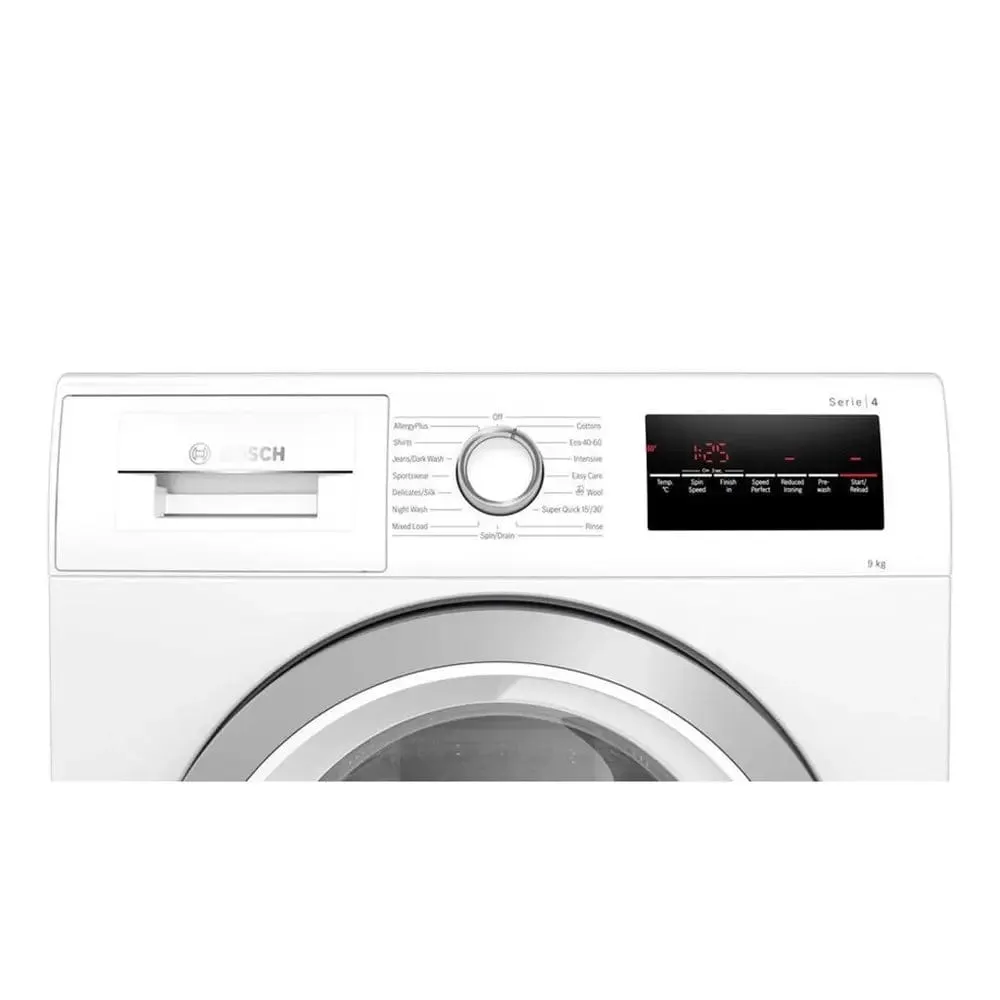 Bosch WAN28209GB 9kg Washing Machine, 1400 Spin, 59.8cm Wide - White