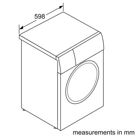 Bosch WGG244ZCGB 9kg 1400 Spin Washing Machine - Graphite