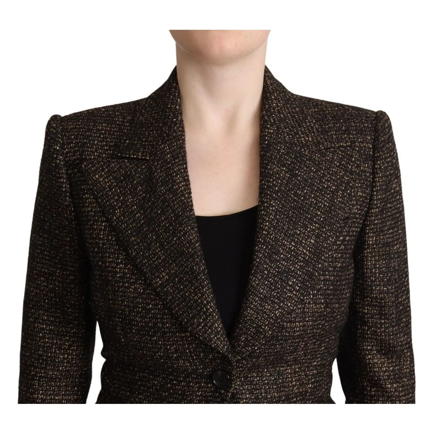 Dolce & Gabbana Chic Wool Blend Suit Set