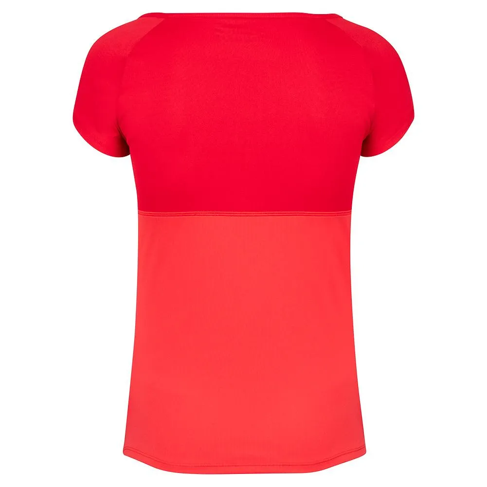 Girls' Play Cap Sleeve Tennis Top