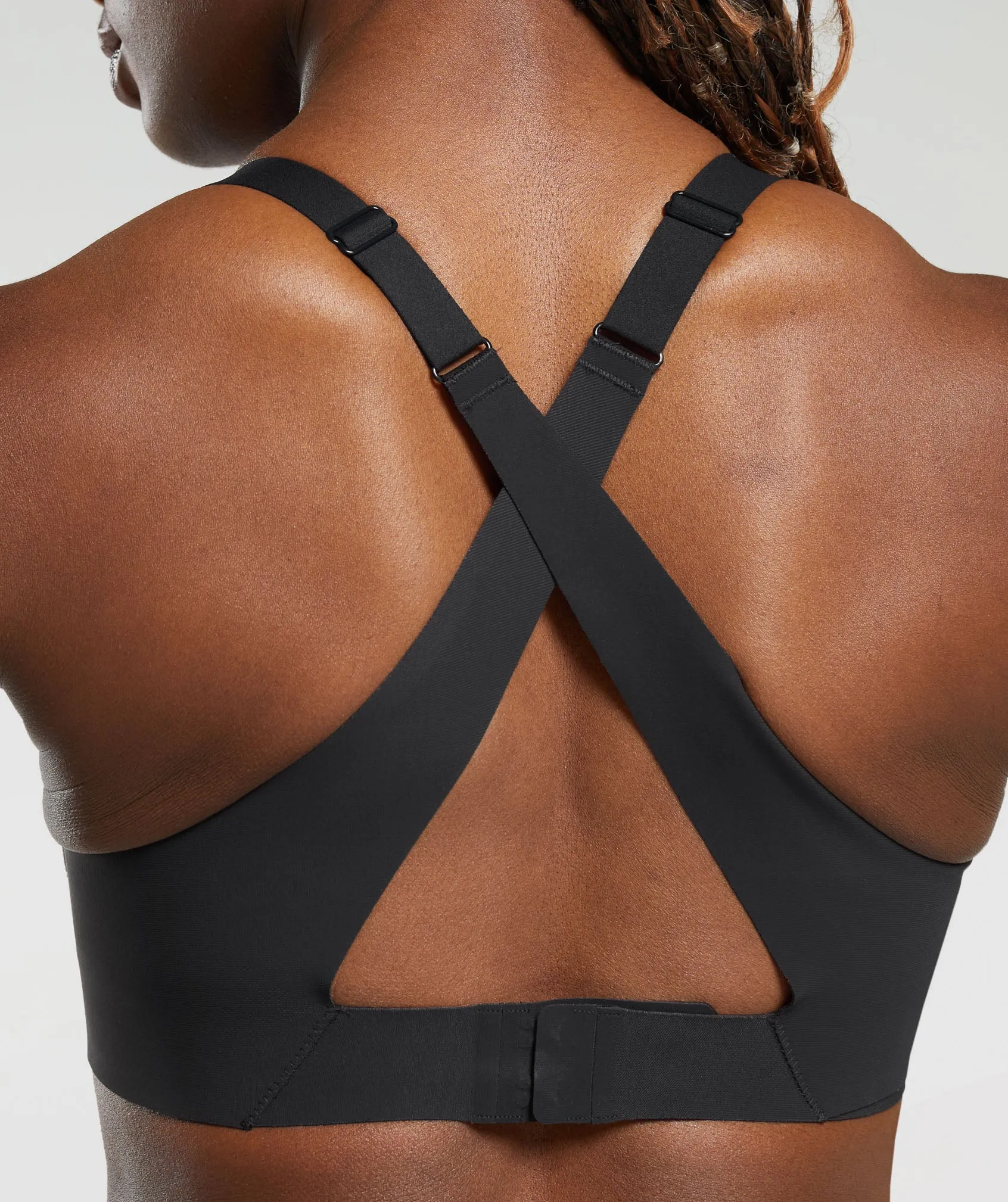 Gymshark Cross Back Sports Bra - Black