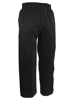 Karate Pants, Medium Weight, Black