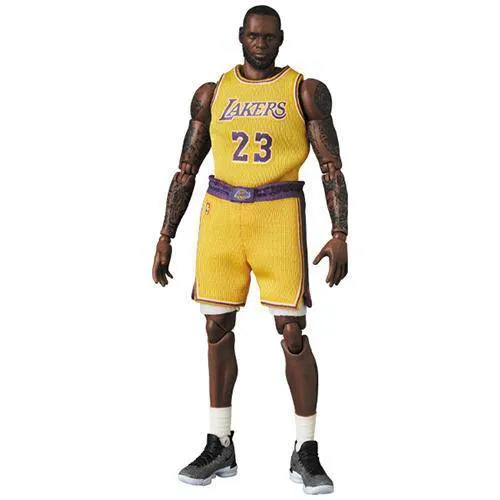 Medicom LeBron James Los Angeles Lakers MAFEX Action Figure