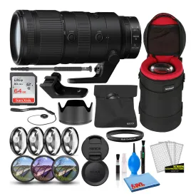 Nikon NIKKOR Z 70-200mm f/2.8 VR Lens (20091) Intl Model Bundle   64GB SD Card