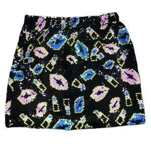 Pre Order:  Elastic High Waisted Sequin Wrapped Hip Skirt