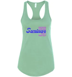 Ramah Israel Seminar Racerback Tank - Purple Logo