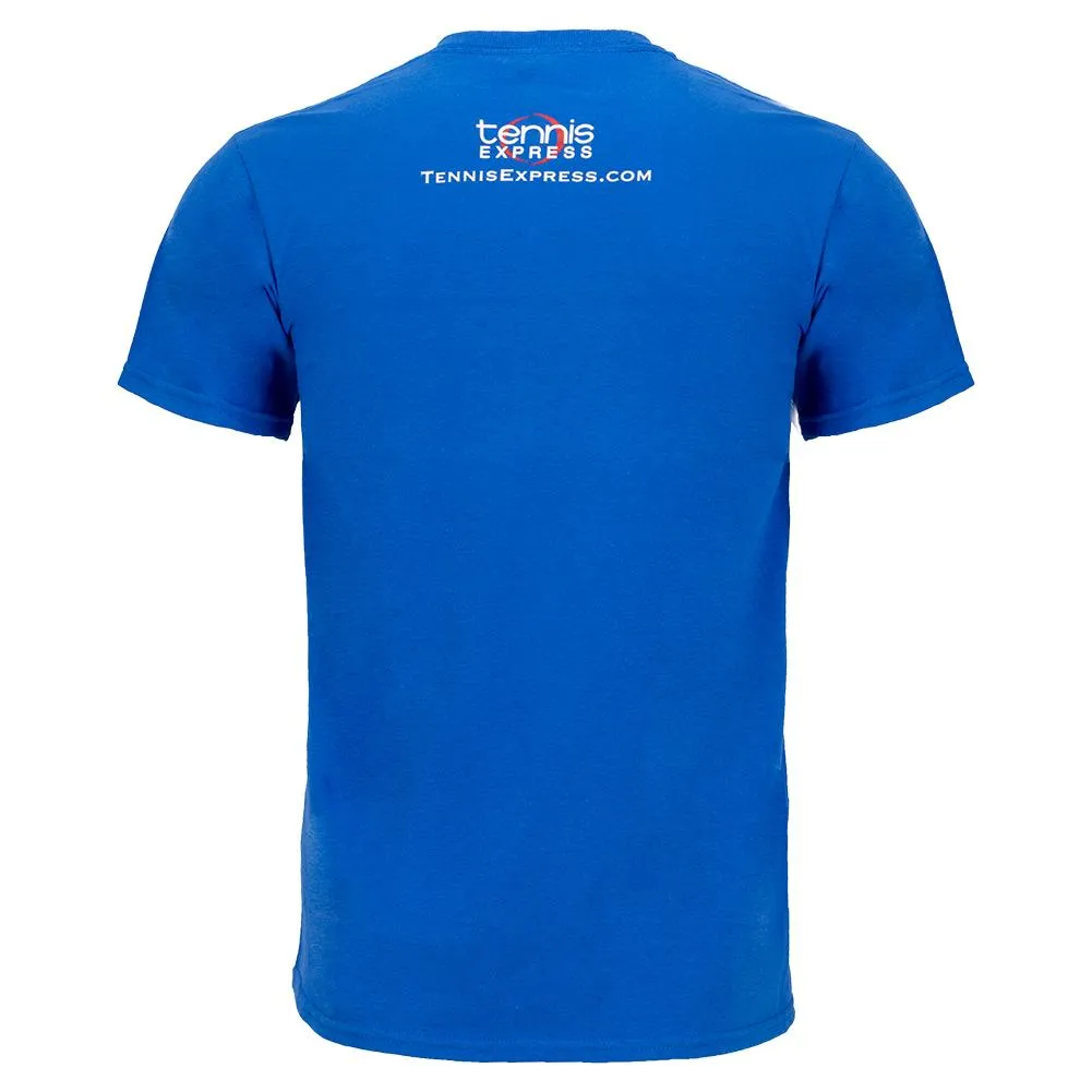 Tennis Express Badge T-Shirt Blue